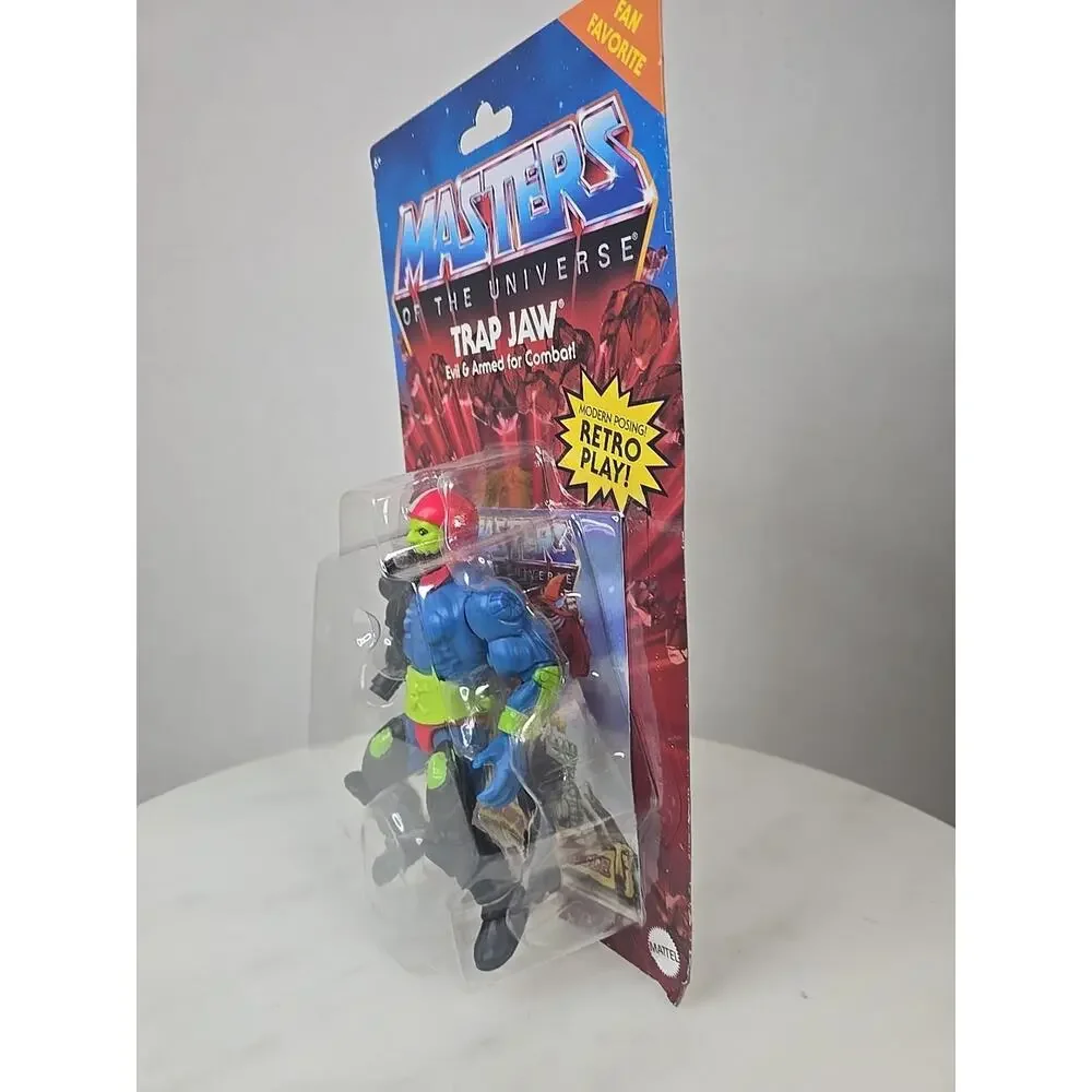 Mattel Masters of the Universe Origins Trap Jaw Fan Favorite Action Figure MOTU
